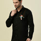 Albion Premium Manzon Black Men Shirt