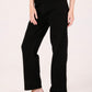 Albion Women Black Smart Straight Jeans