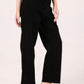 Albion Women Black Smart Straight Jeans
