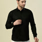 Albion Premium Manzon Black Men Shirt