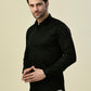 Albion Premium Manzon Black Men Shirt