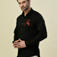 Albion Premium Manzon Black Men Shirt