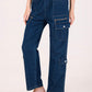 Albion Women Dark Blue Smart Straight Jeans