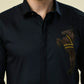 Albion Premium Manzon Blue Men Shirt