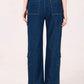 Albion Women Dark Blue Smart Straight Jeans