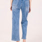 Albion Women Light Blue Smart Straight Jeans