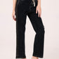 Albion Women Black Smart Straight Jeans