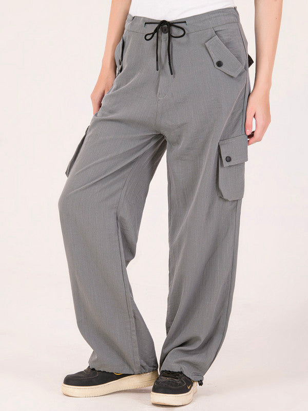 Albion Women Brown Smart Trousers