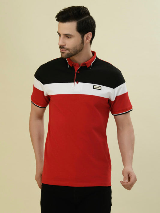 Albion Premium Men 21 Maroon T-Shirt