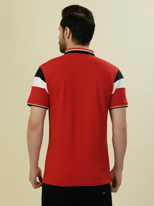 Albion Premium Men 21 Maroon T-Shirt