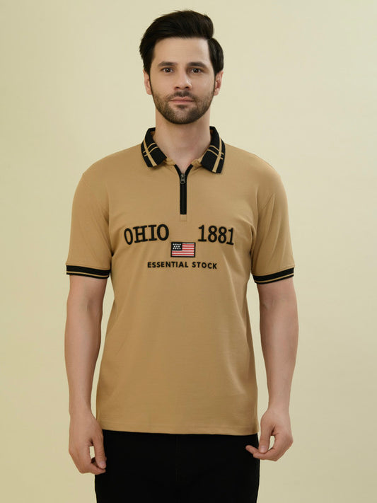 Albion Premium Men 21 Beige T-Shirt
