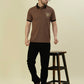 Albion Premium Men 40 Brown T-Shirt