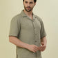 Albion Premium Mens Khaki Shirt Hs