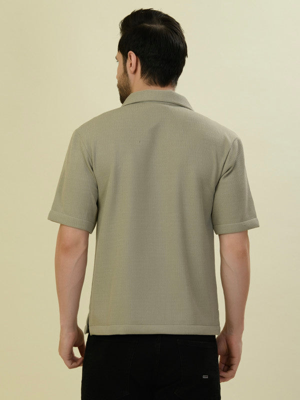 Albion Premium Mens Khaki Shirt Hs