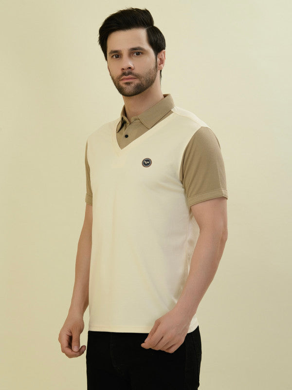 Albion Premium Men 38 Cream T-Shirt