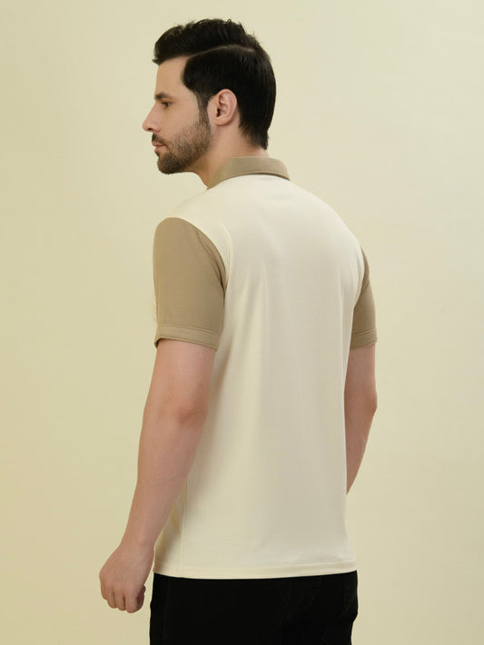 Albion Premium Men 38 Cream T-Shirt
