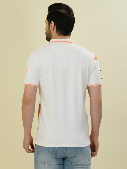 Albion Premium Men 6 Orangexwhite T-Shirt