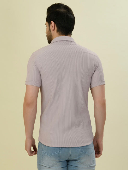 Albion Premium Men 8 Mauve Shirt Hs