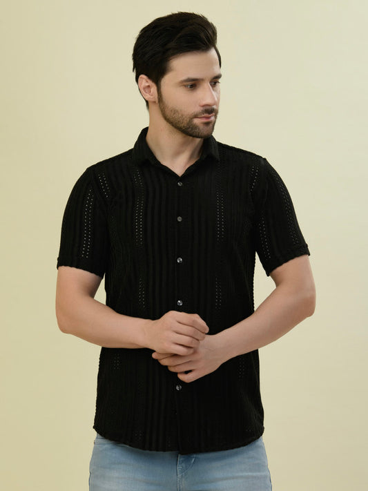 Albion Premium Men 3 Black Shirt Hs