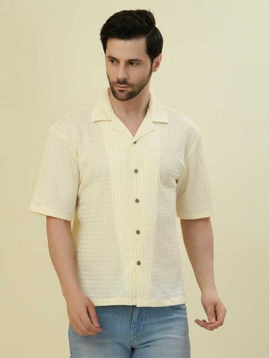 Albion Premium Men Lemon Shirt Hs