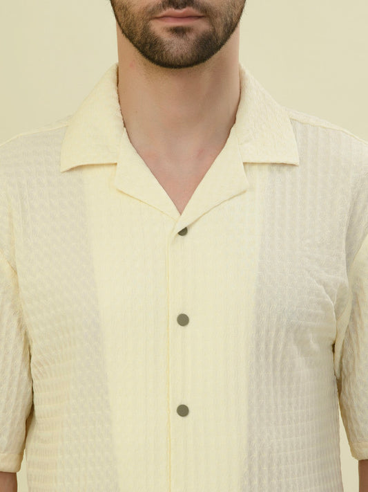 Albion Premium Men Lemon Shirt Hs