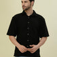 Albion Premium Men Black Shirt Hs