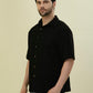 Albion Premium Men Black Shirt Hs