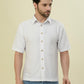 Albion Premium Men White Shirt Hs
