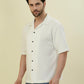 Albion Premium Men White Shirt Fs