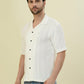 Albion Premium Men White Shirt Fs