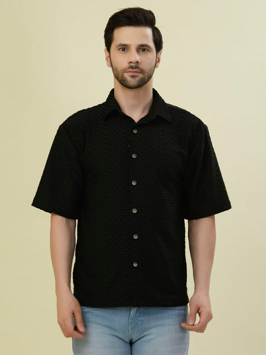 Albion Premium Men Black 01 Shirt Hs