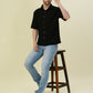 Albion Premium Men Black 01 Shirt Hs