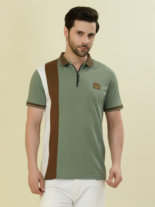 Albion Premium Men 33 Woodline Olive T-Shirt