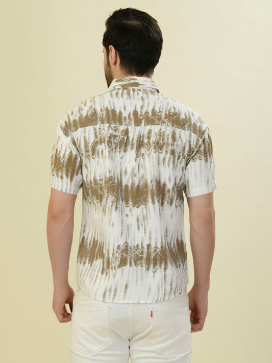Albion Premium Men Brown Shirt Hs