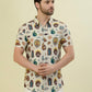 Albion Premium Men A Cream Shirt Hs
