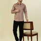 Albion Premium Men D Peach Shirt Fs
