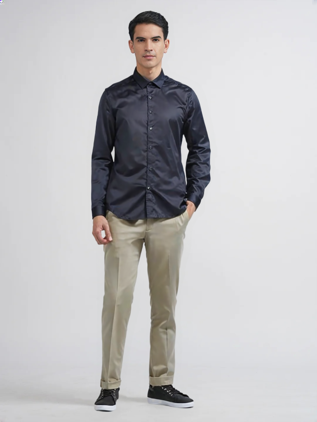 Albion Mast & Harbour Casual Shirt — Casual, good for daily wear Dark slate blue
