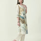 Albion Premium Ladies Ambika Ethnic Lemon Kurti Set