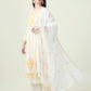 Albion Premium Ladies Psyna Tex Ethnic Mustard Kurti Set