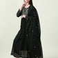 Albion Premium Ladies Zola Ethnic Black Kurti Set
