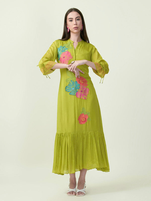Albion Premium Ladies It Upper Green Dress