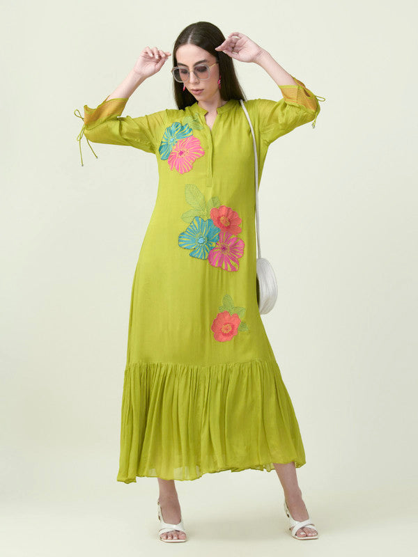 Albion Premium Ladies It Upper Green Dress