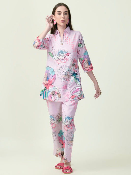 Albion Premium Ladies Napoleon Pink Co-ord sets