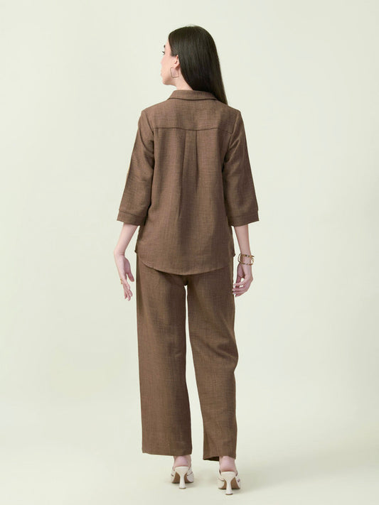 Albion Premium Ladies Ol Brown Co-ord sets