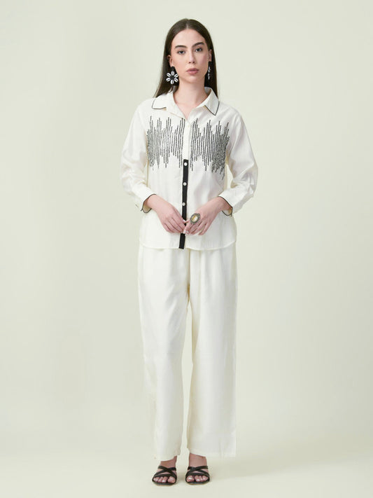 Albion Premium Ladies Ol White Co-ord sets
