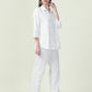Albion Premium Ladies Neel Kamal White Co-ord sets
