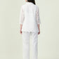 Albion Premium Ladies Neel Kamal White Co-ord sets