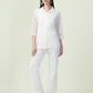 Albion Premium Ladies Neel Kamal White Co-ord sets