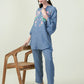 Albion Premium Ladies Napoleon Blue Co-ord sets