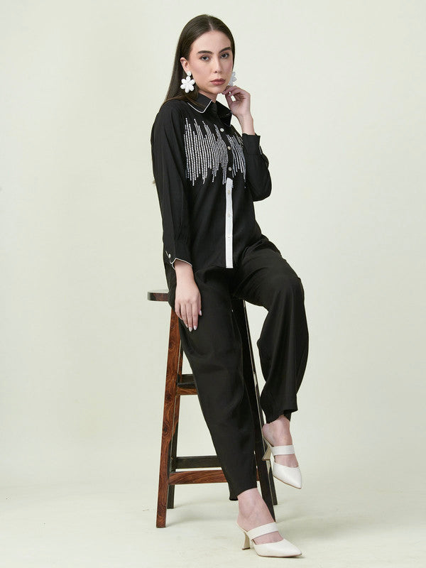 Albion Premium Ladies Ol Black Co-ord sets